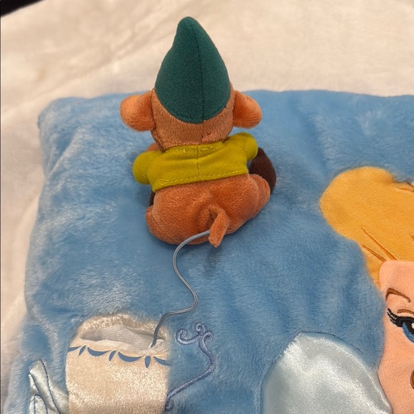 Cinderella Plush Pillow with Gus Gus - Picture 3 of 10